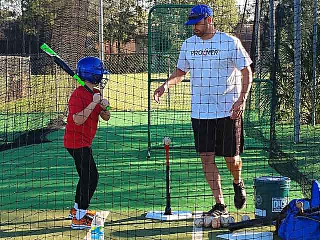Coach Player Batting Cage